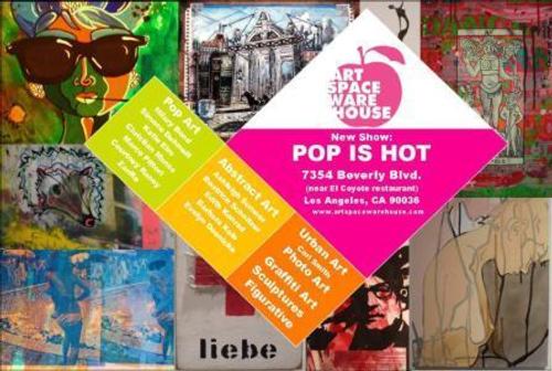 POP is HOT opening reception invite Thu.  Jan.  27th 6-9pm